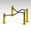 Buitenfitness parallel bars 10 Buiten fitness parallel-bars van het topmerk Revolution.